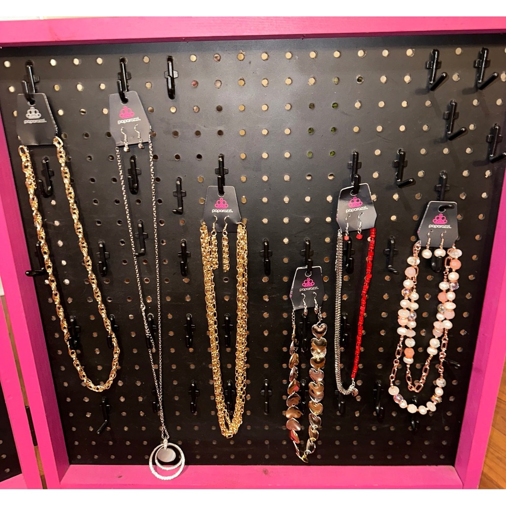 Paparazzi Jewelry Lot 6 Necklace Earring Sets Gold Silver Heart Pearl Red Bead